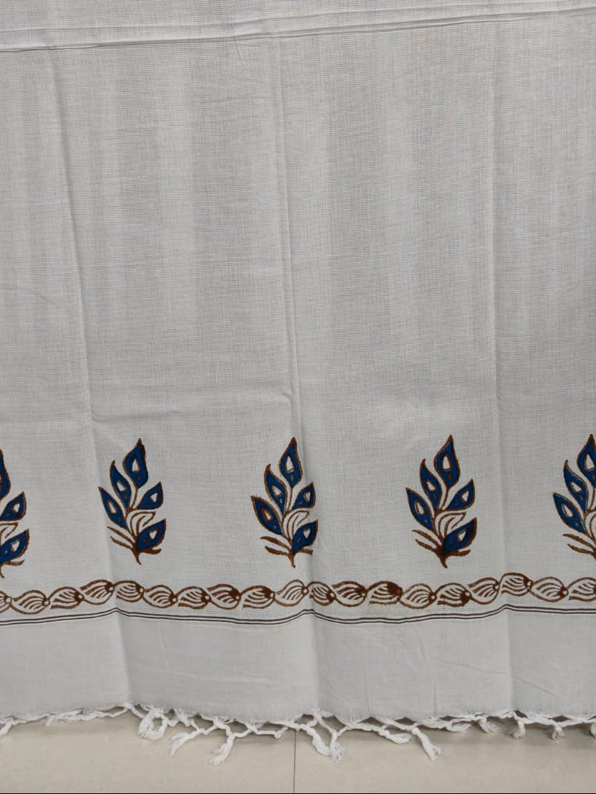 Varak - Hand Block Printed Cotton Towels (Set of 2)
