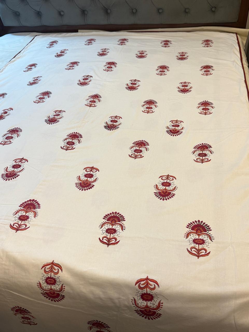 Cozy Dreams - Reversible Hand Block Printed Dohar