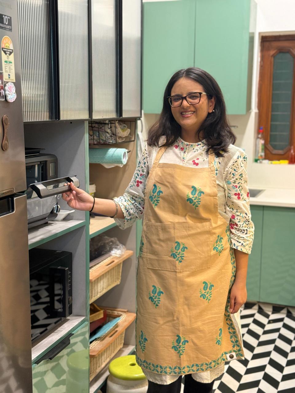 Cook in Craft – Hand Block Printed Apron