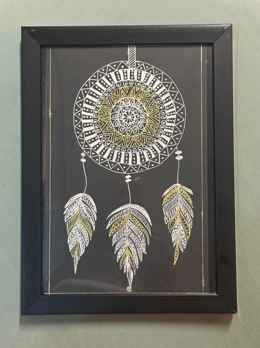 Guardian of Quiet Dreams - Mandala Art