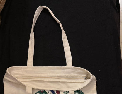 Equine Hues – Hand Block Printed Tote Bag