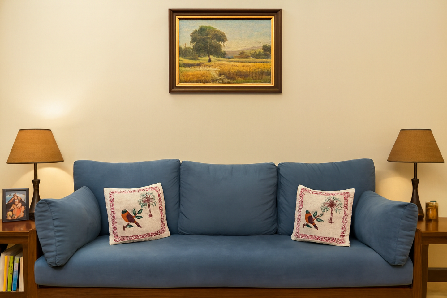 Palmira – Set of 2 Handblock Printed Cotton Cushion Covers