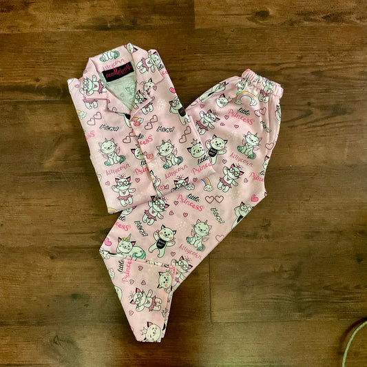 Sleepy Kitty Night suit 😺💖✨