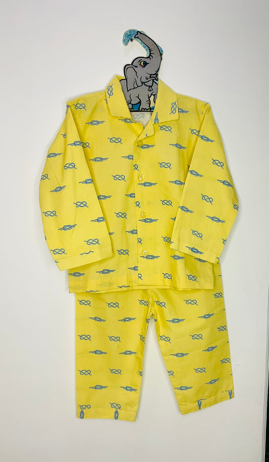 Little Knots Night suit 🛩️ 🌙