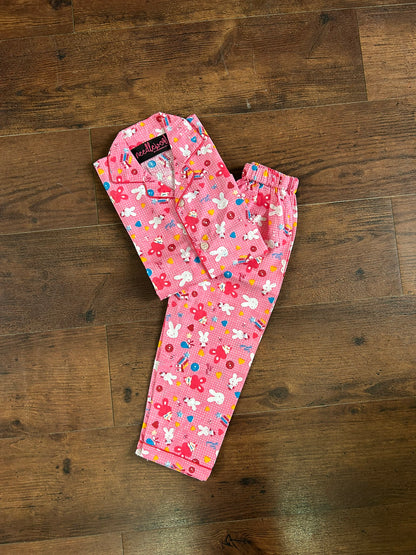 Bunny Hop Night suit 🐇 🌸