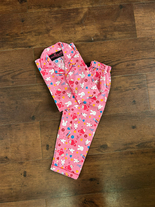 Bunny Hop Night suit 🐇 🌸