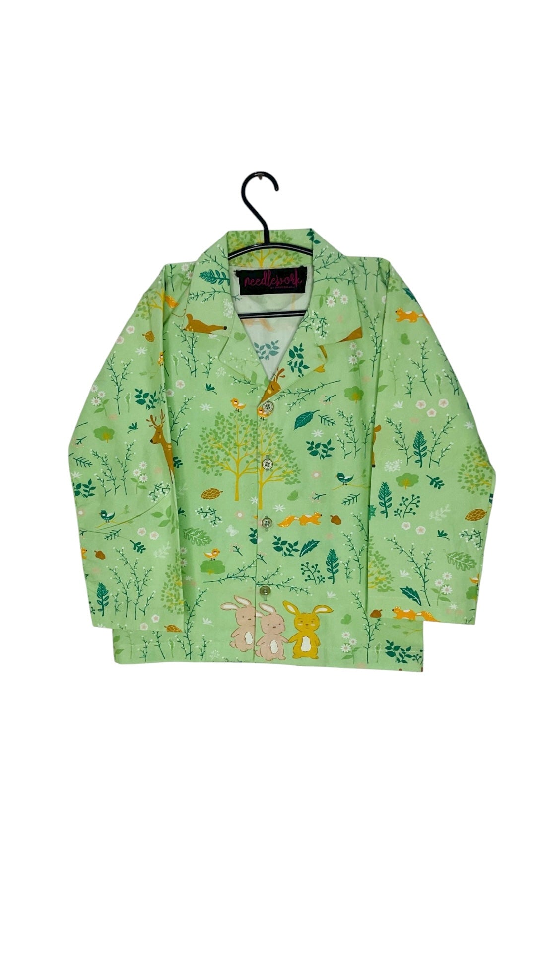 Forest Fantasy Night suit 🌿🦌🐇