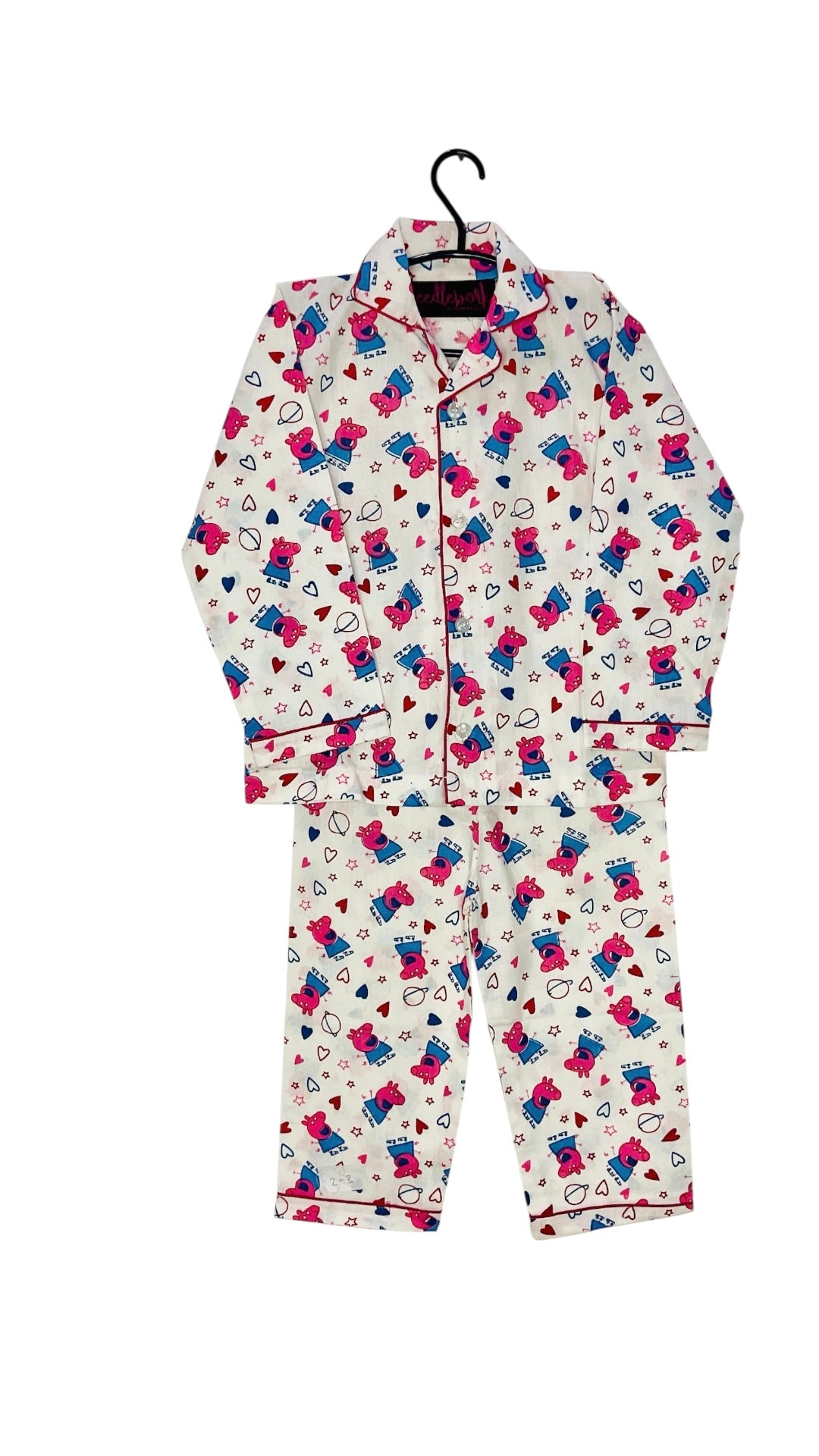 Piggy Love Night suit 🐷❤️⭐