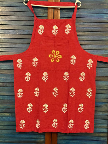 Tejika - Maroon Apron