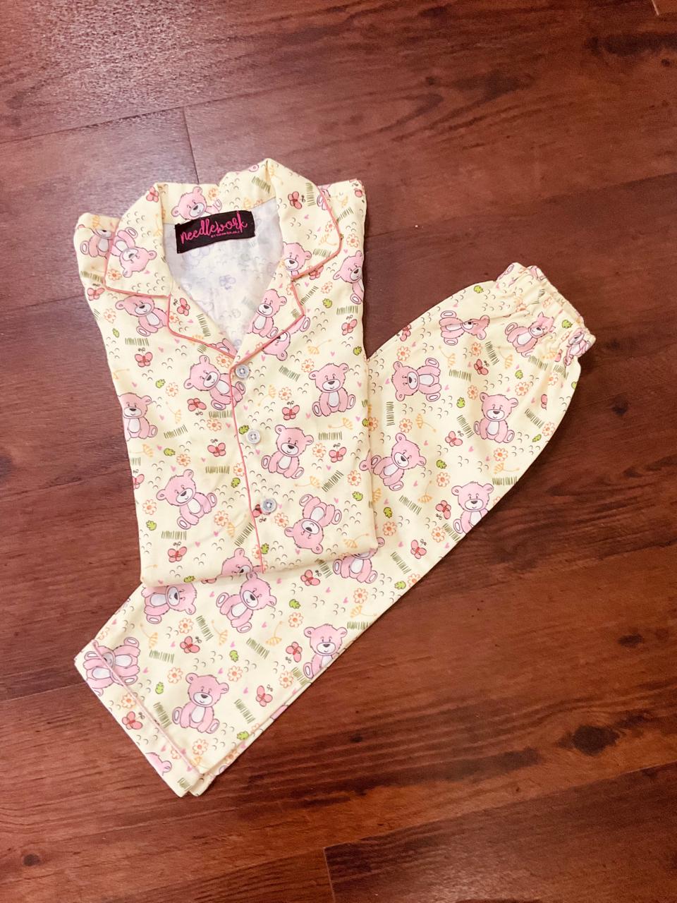 Dreamy Bears Night suit 🌙🧸✨