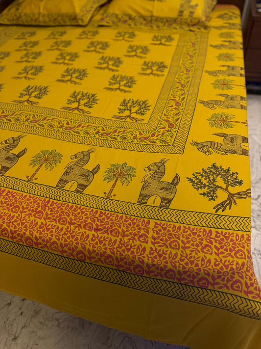 Ashva Double Bedsheet