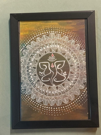 Shanta Chakra - Mandala Art of Lord Ganesha
