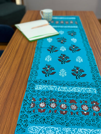 Ruhira – Hand Block Printed Multipurpose Cotton Runner