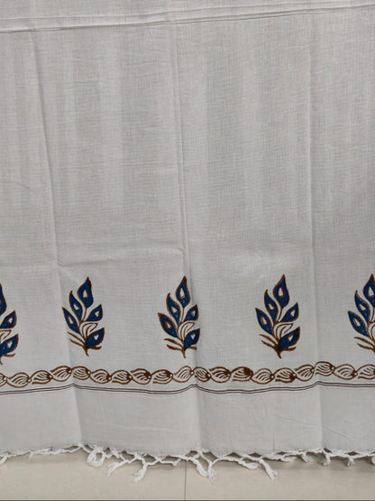 Varak - Hand Block Printed Cotton Towels (Set of 2)