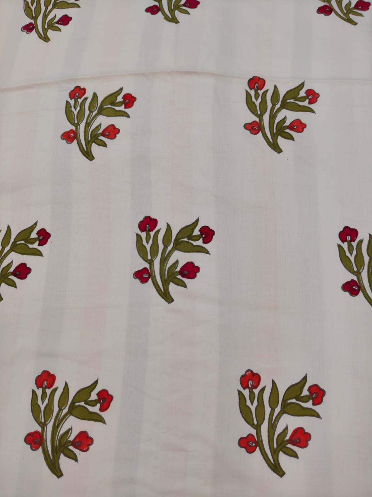 Bliss – Hand Block Printed Double Bedsheet Set