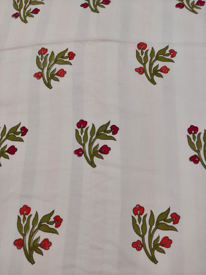 Bliss – Hand Block Printed Double Bedsheet Set