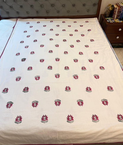 Pleasant Dreams - Reversible Hand Block Printed Dohar