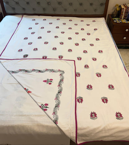 Pleasant Dreams - Reversible Hand Block Printed Dohar