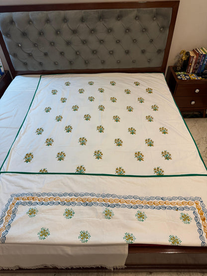 Happy Dreams - Reversible Hand Block Printed Dohar