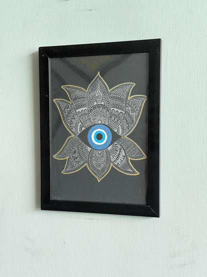 The Lotus of Tranquil Renewal(Guardian Series) - Mandala Art
