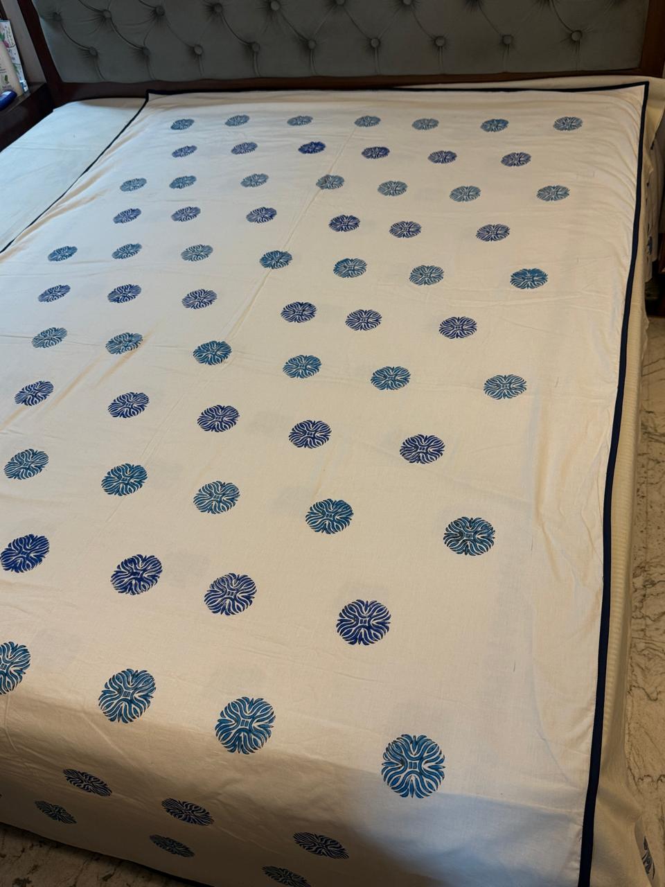 Elephant Dreams - Reversible Hand Block Printed Dohar