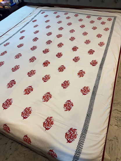 Cozy Dreams - Reversible Hand Block Printed Dohar