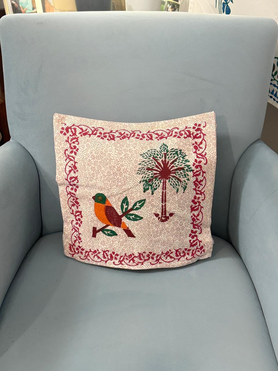 Palmira – Set of 2 Handblock Printed Cotton Cushion Covers