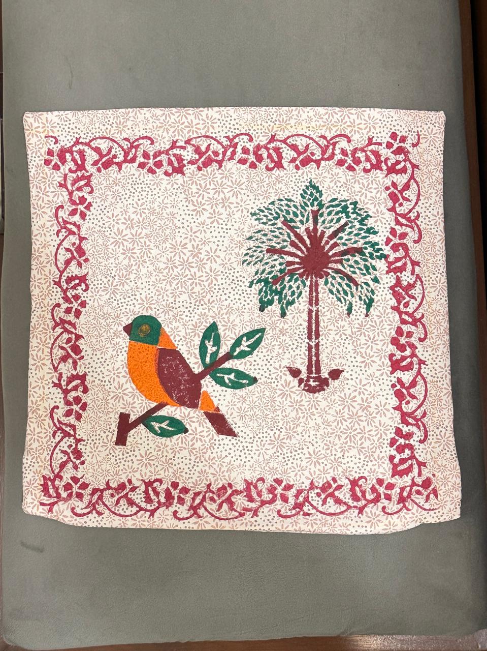 Palmira – Set of 2 Handblock Printed Cotton Cushion Covers