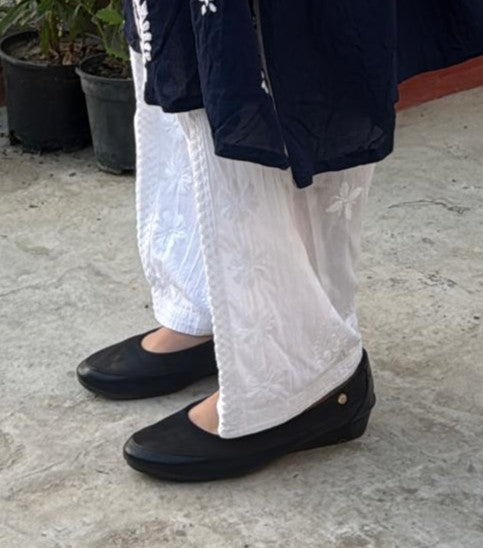 Salwar (Chikankari Free Size Bottom)