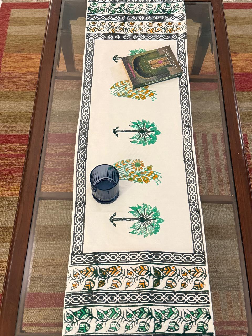 Chitra – Handcrafted Multipurpose Cotton Runner(15"x62")