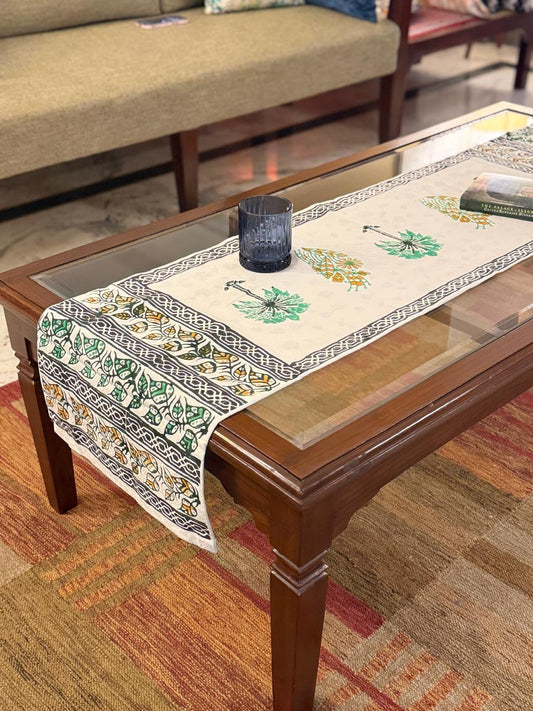 Chitra – Handcrafted Multipurpose Cotton Runner(15"x62")