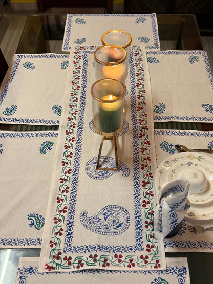 Darbar – Hand Block Printed Table Linen Set