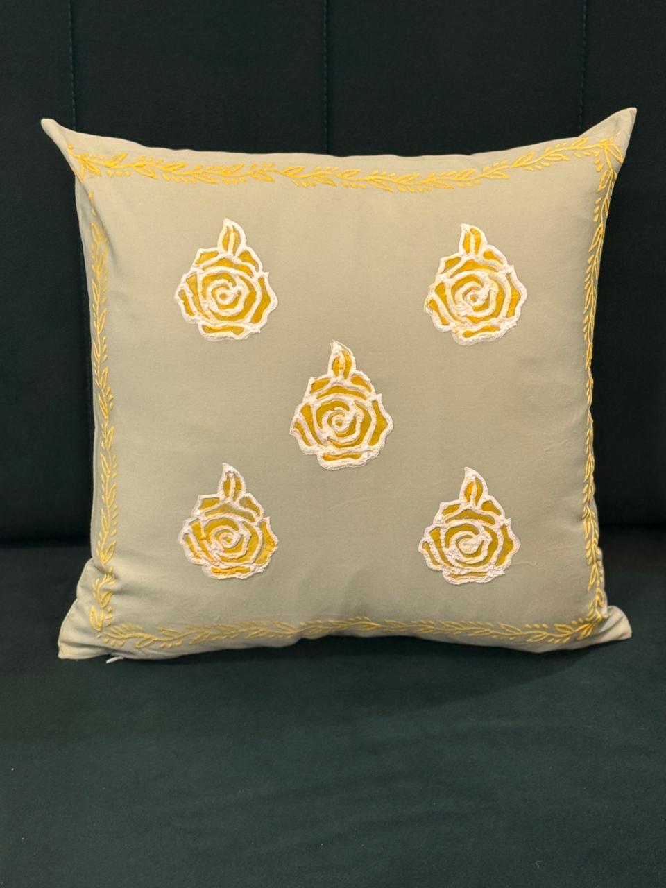 Pistachio Harmony – Pastel Pistachio Cushion Cover Set of 2 (16” x 16”)