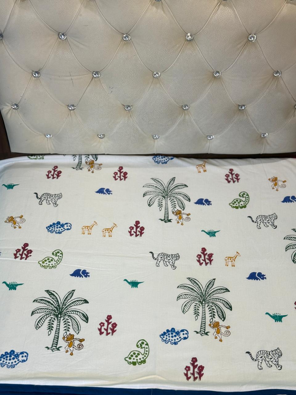 Snuggle Safari: 3-Layered Reversible Dohar for Kids (0–7 Years)
