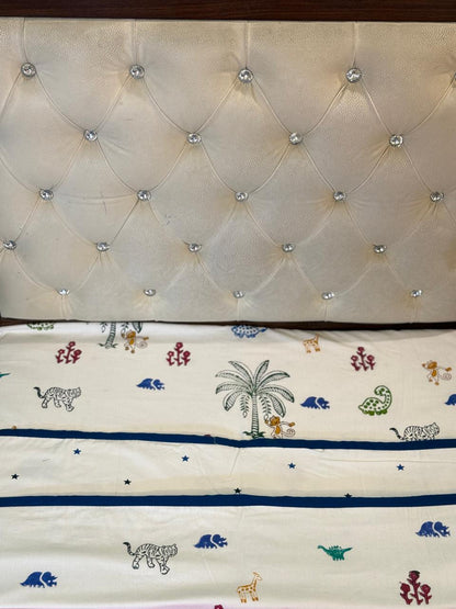 Snuggle Safari: 3-Layered Reversible Dohar for Kids (0–7 Years)