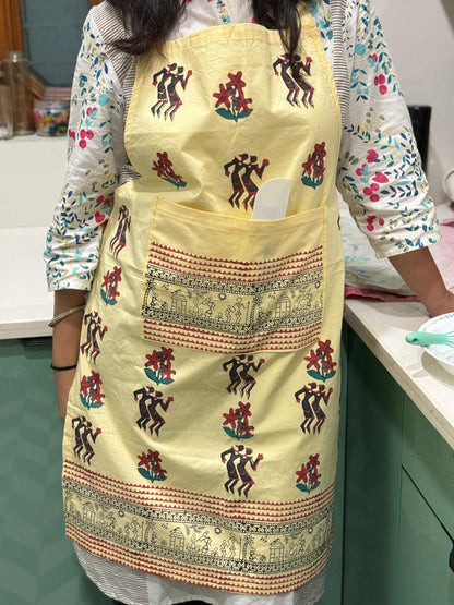Tribal Threads – Hand Block Printed Apron