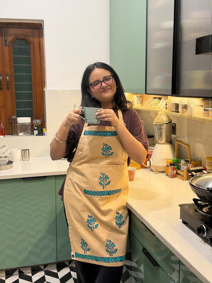 Mess Master – Hand Block Printed Cotton Apron