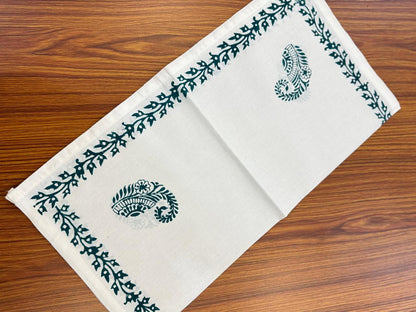 Zaika - Set of 6 Hand Block Printed Table Napkins
