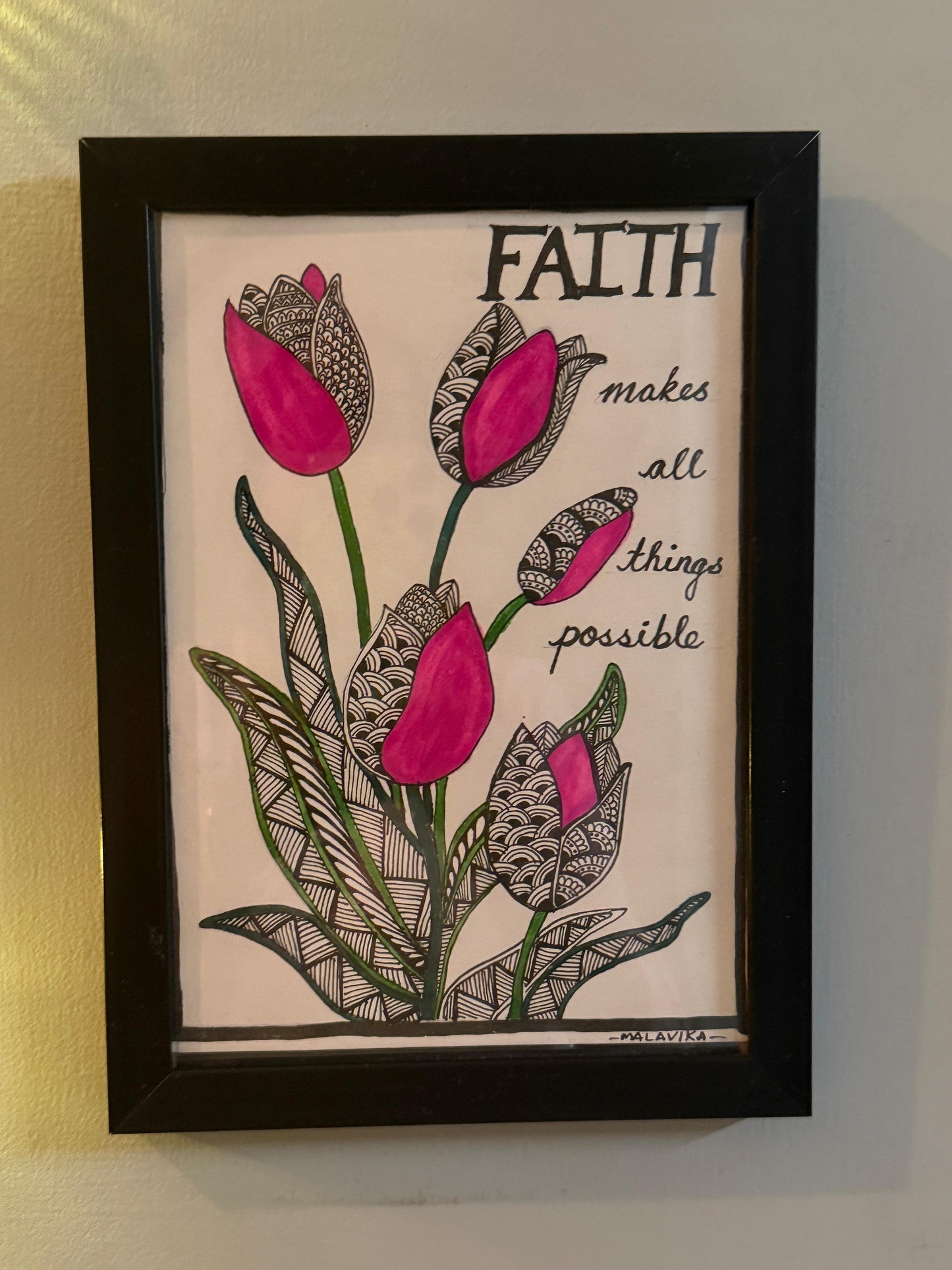 Petal Power – Set of 2 Mandala-Inspired Motivational Frames