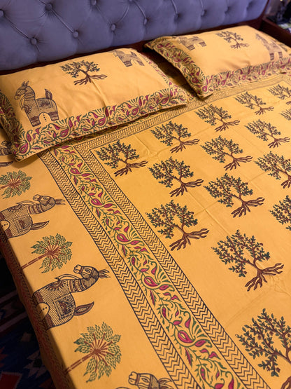 Ashva Double Bedsheet