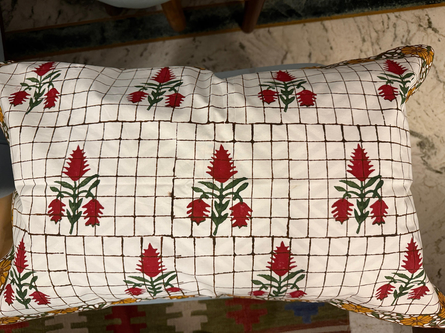 Meher – Hand Block Printed Double Bedsheet Set