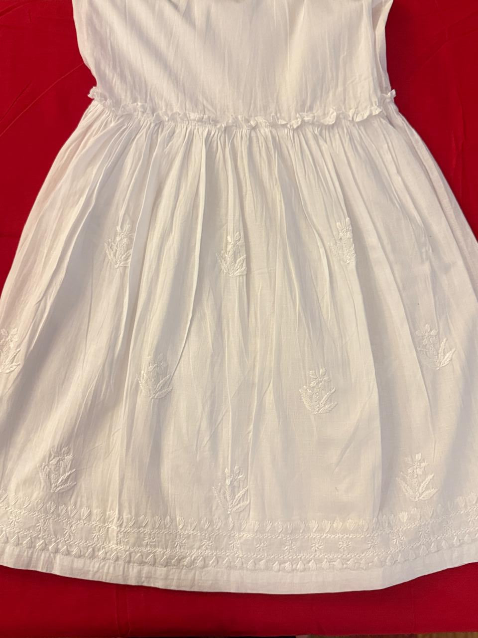 Garara/Sharara (Chikankari Free Size Bottom)