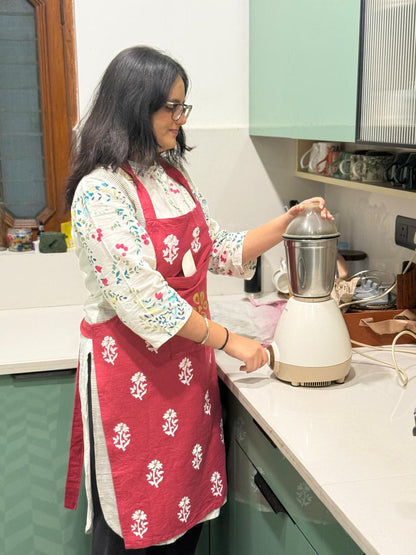 Tejika - Maroon Apron