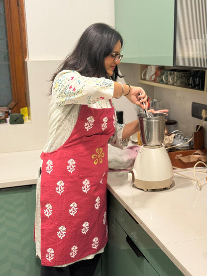 Tejika - Maroon Apron