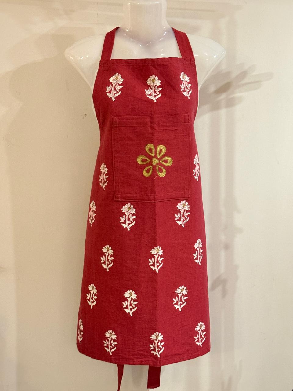 Tejika - Maroon Apron