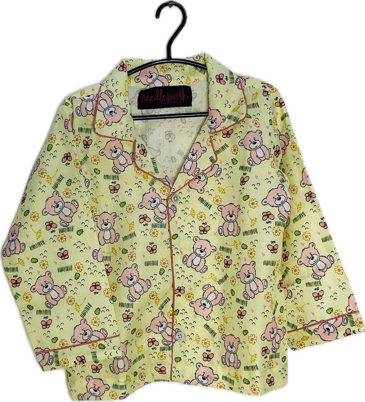 Dreamy Bears Night suit 🌙🧸✨