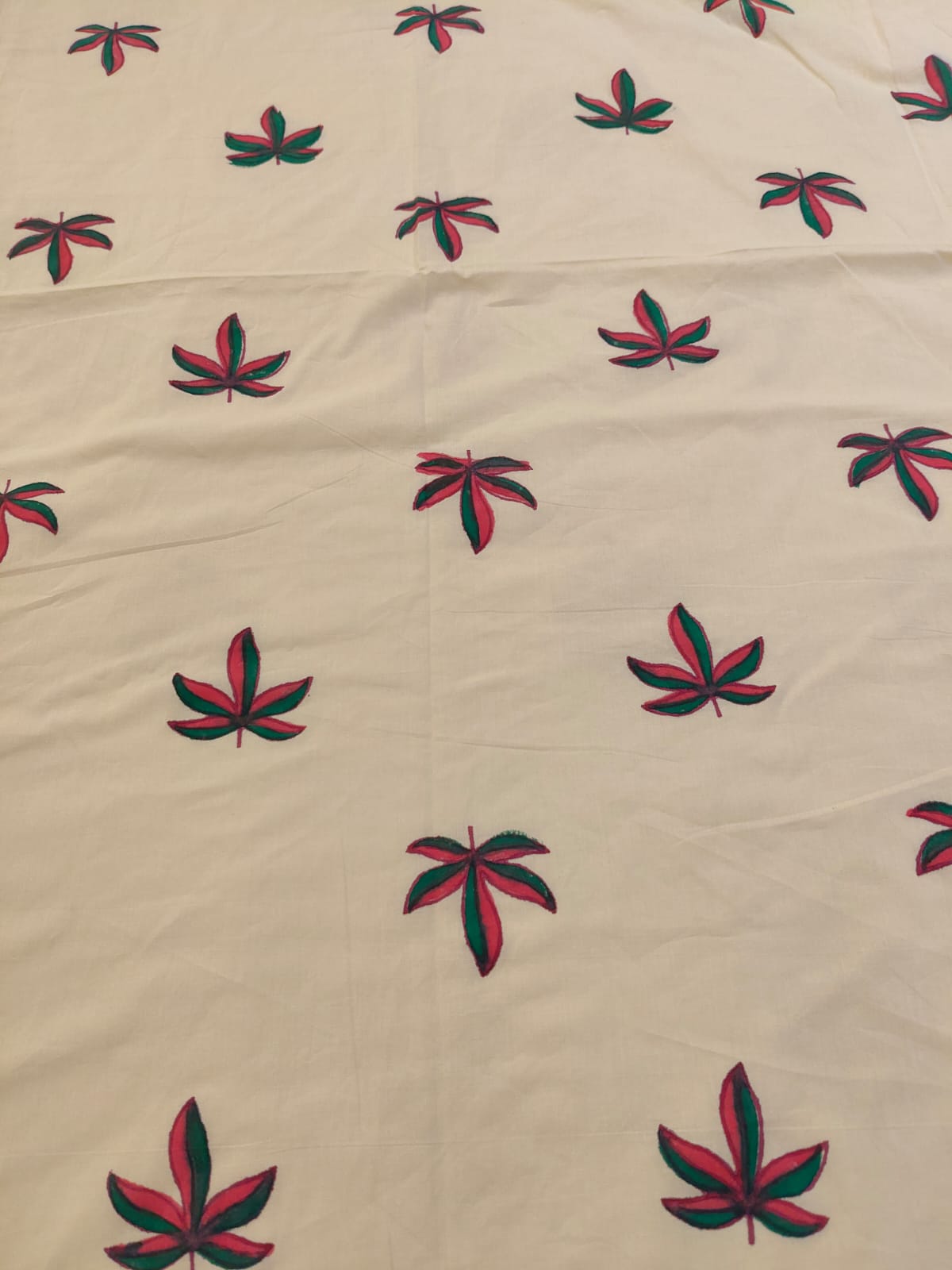 Floral Dreams - Reversible Hand Block Printed Dohar